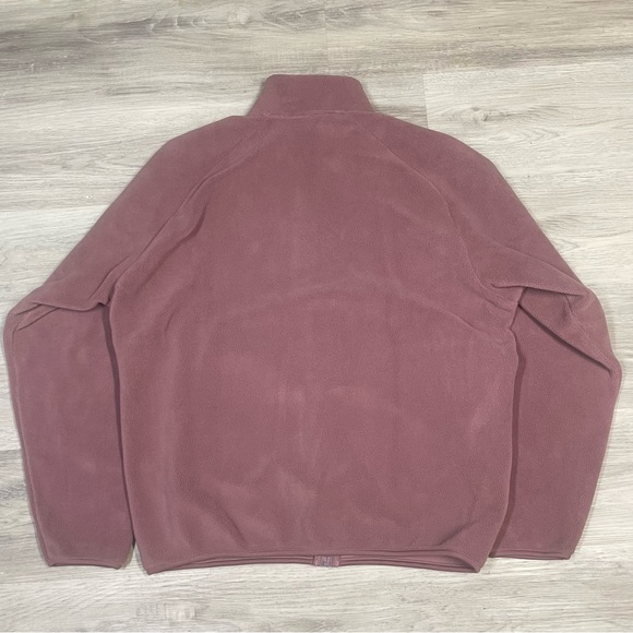 Uniqlo Men's Maroon Fleece Jacket BNWT size M - Picture 6 of 10